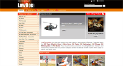 Desktop Screenshot of lowdoghobby.net